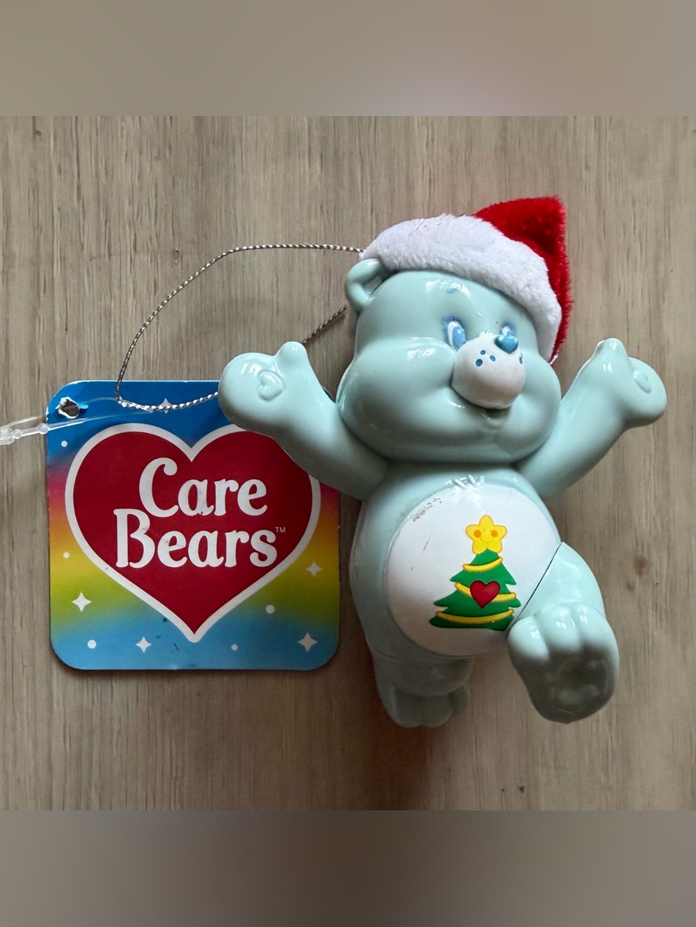 Kurt Adler Care Bears™ Christmas Wishes Bear Blue Ornament
